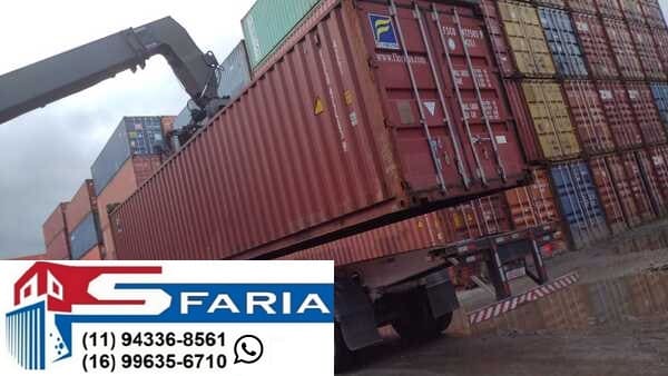 Container 40 PÉS 4 transporte de container