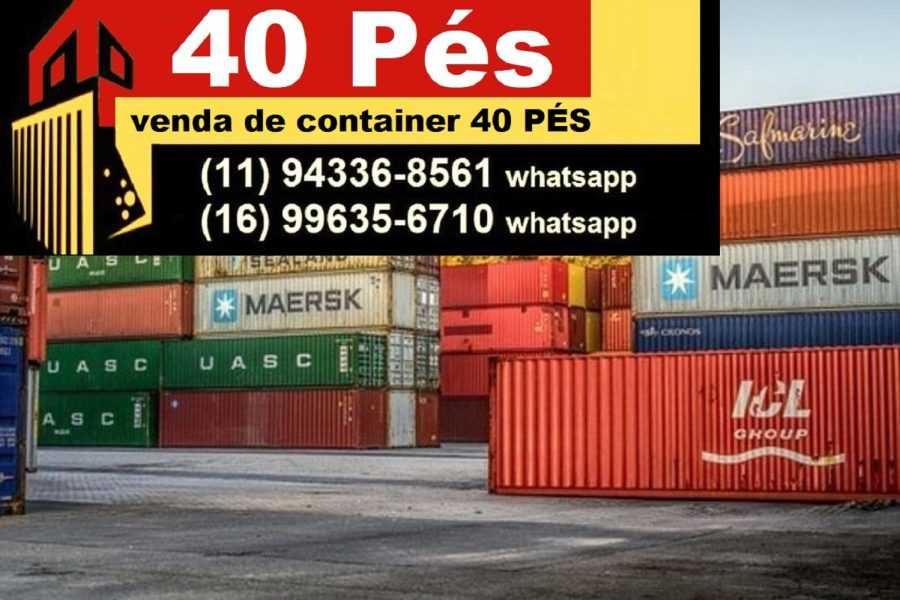 Container 40 Pés Ourinhos,