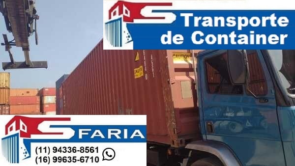 Transporte de container Guarujá SP 44 Transporte de container Cubatão SP