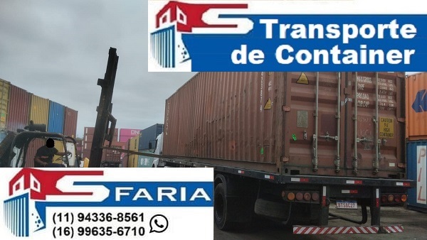 Transporte de container Cubatão 8 Transporte de container Cubatão