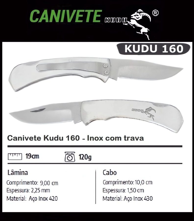 Canivete Kudu 160 67 Canivete Kudu 160